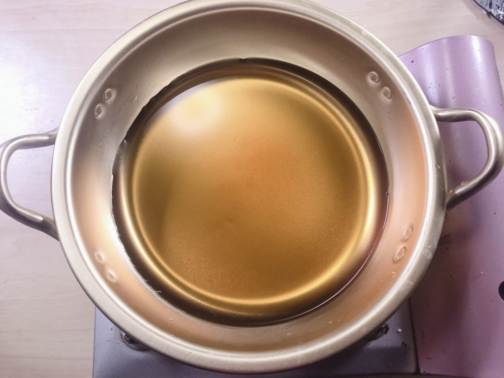 泡盛　モツ鍋風餃子鍋