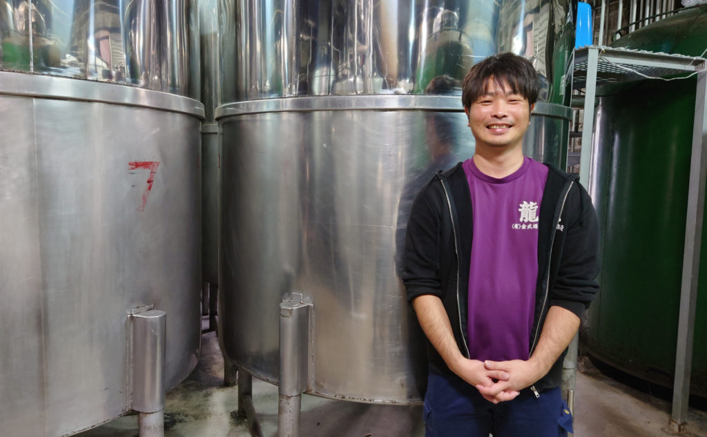 金武酒造　泡盛造り